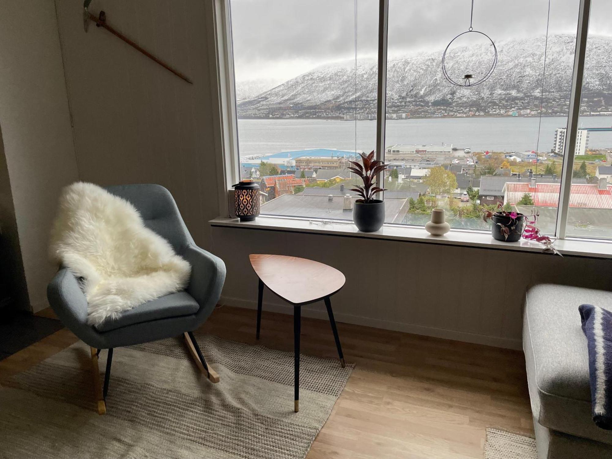 Penthouse With Panorama View And Great Location! Lägenhet Tromsø Exteriör bild